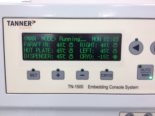 TN1550 Tissue Embedding Station Large Display TN1550 Tissue Embedding Station Large Display